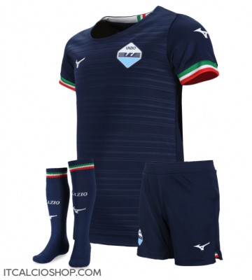 Lazio Seconda Maglia Bambino 2023-24 Manica Corta (+ Pantaloni corti)